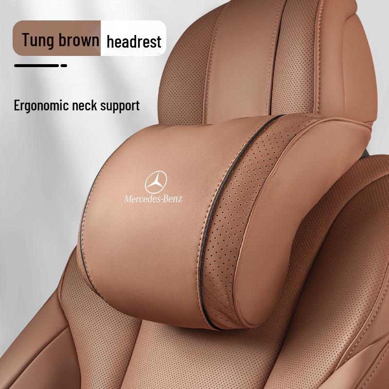 All-Season Neck Pillow for Mercedes-Benz E-Class (E300L/E260L) Headrests: Comfort & Style Accessory