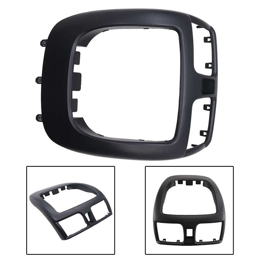 2DIN Radio Adapter Car Radio Dash Frame Modern Dashboard Aesthetic Upgrade Sleek Black Finish Factory Appearance