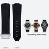 Ремешок для часов HUBLOT BIG BANG Силиконовый Водонепроницаемый Мужской ремешок для часов Браслет Аксессуары Резиновая цепочка для часов 26*19 мм