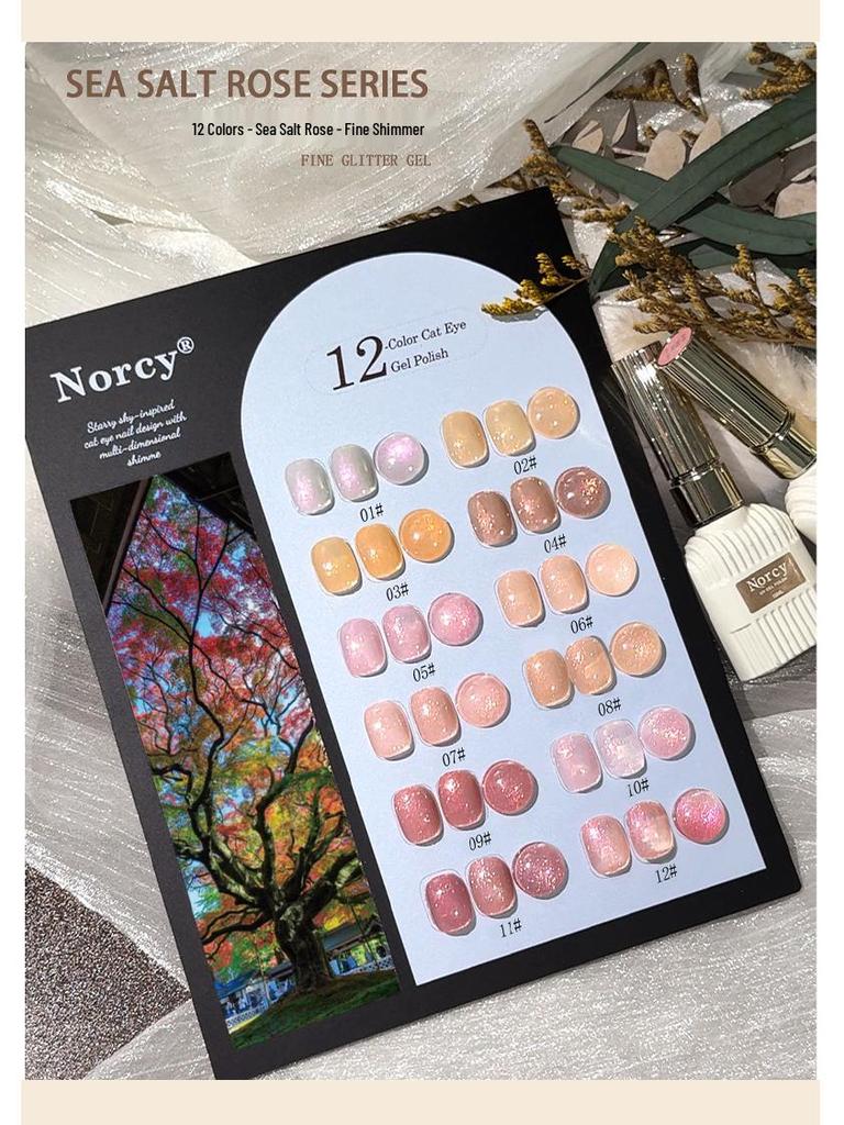 Универсальный перламутровый глиттерный гель для ногтей 2025 - Высокая плотность, супер блеск для нейл-арта