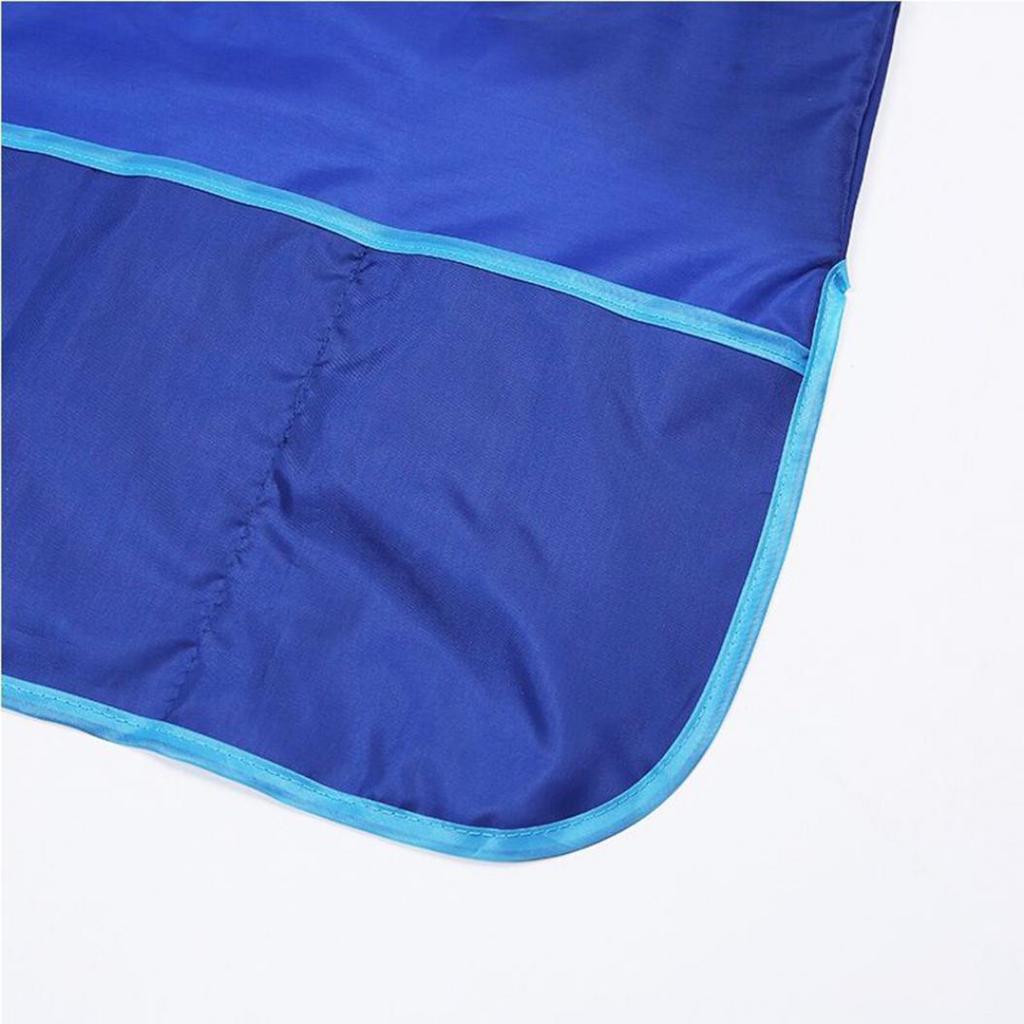 Waterproof Children Long Sleeve Painting Feeding Clothes Smock Saliva Burp Apron