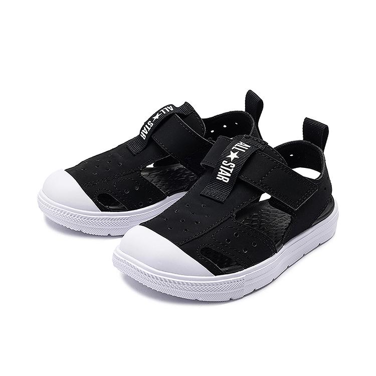 Converse Сандалии Chuck Taylor Utility EasyOn PS Черные Белые Детские Кроссовки A12153C