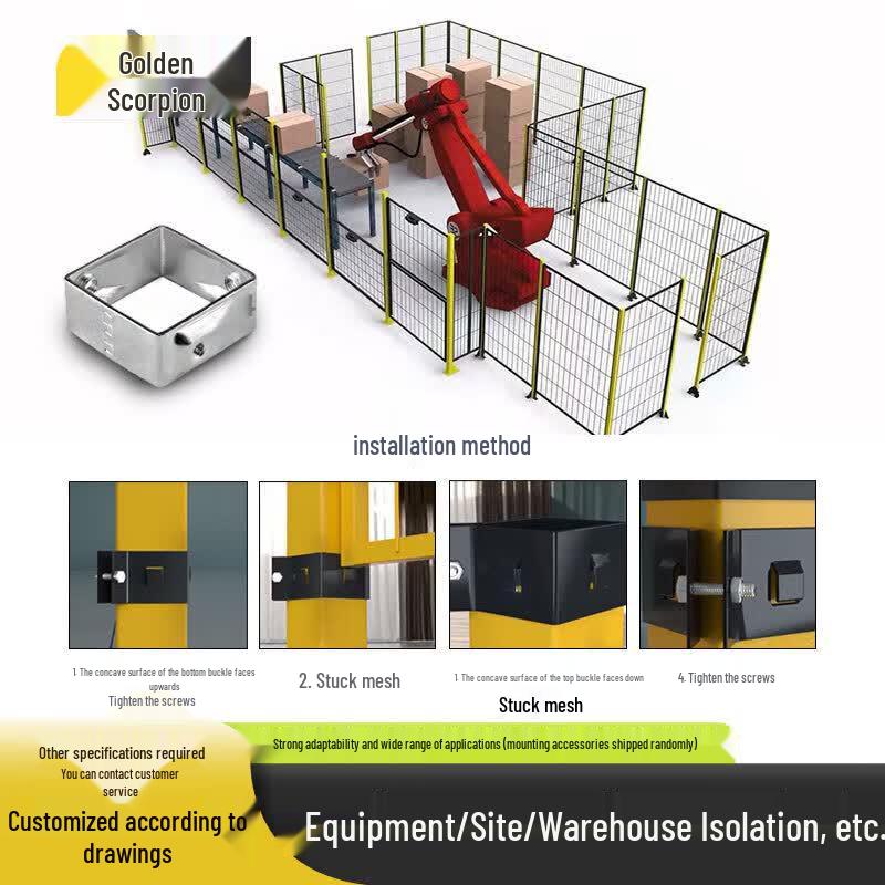 Industrial Safety Mesh Partition Fence