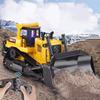 Huina 1554 1/16 RC Бульдозер Гусеничный Грузовик 11-канальный Пульт Дистанционного Управления Строительная Машина Со Светом Бульдозер Детские Игрушки Рождественский Подарок