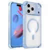 Прозрачный противоударный магнитный чехол для iPhone 11 12 13 14 15 16 17 Pro Max Air Plus Для Magsafe Магнитная Акриловая Жесткая Крышка