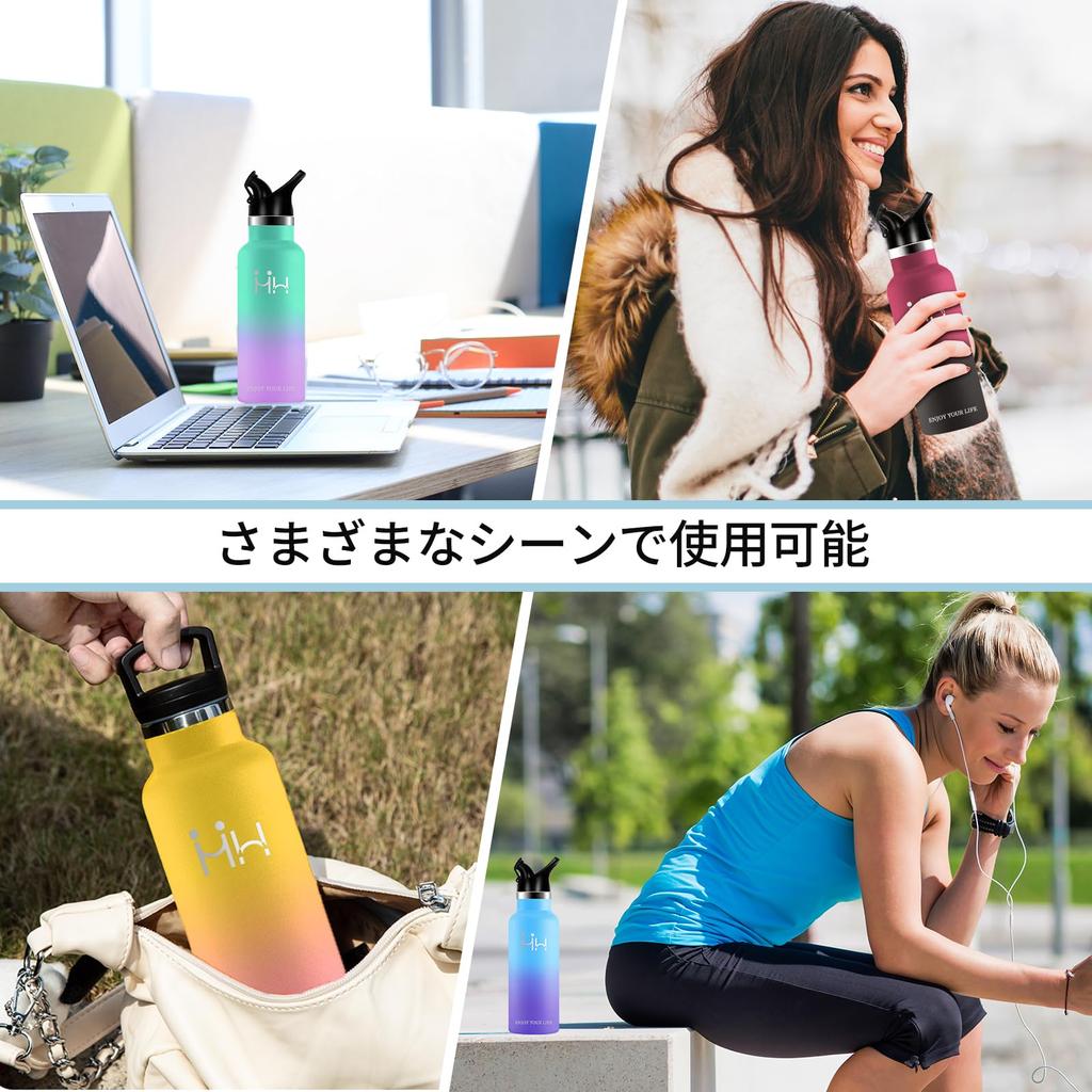 Термос с вакуумной изоляцией для нагрева воды, холода, большой, 1 литр, прямой доступ к воде, легко к легкому, менее, совместимый с легким, устойчивый к пятнам [ASAKA]