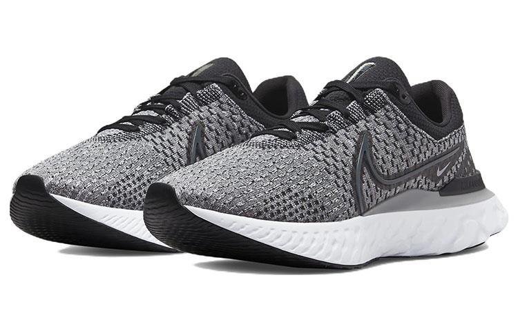 Nike Nike React Infinity Run Flyknit 3 'Black Grey Fog' DH5392-006