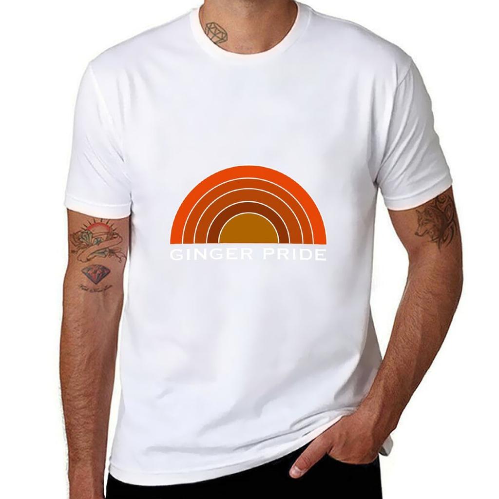 Ginger Pride Rainbow Redhead Love Gingers Ginger T Shirt Gingers Shirt Tshirt Unisex T Shirts For Unisex Casual Tshirt