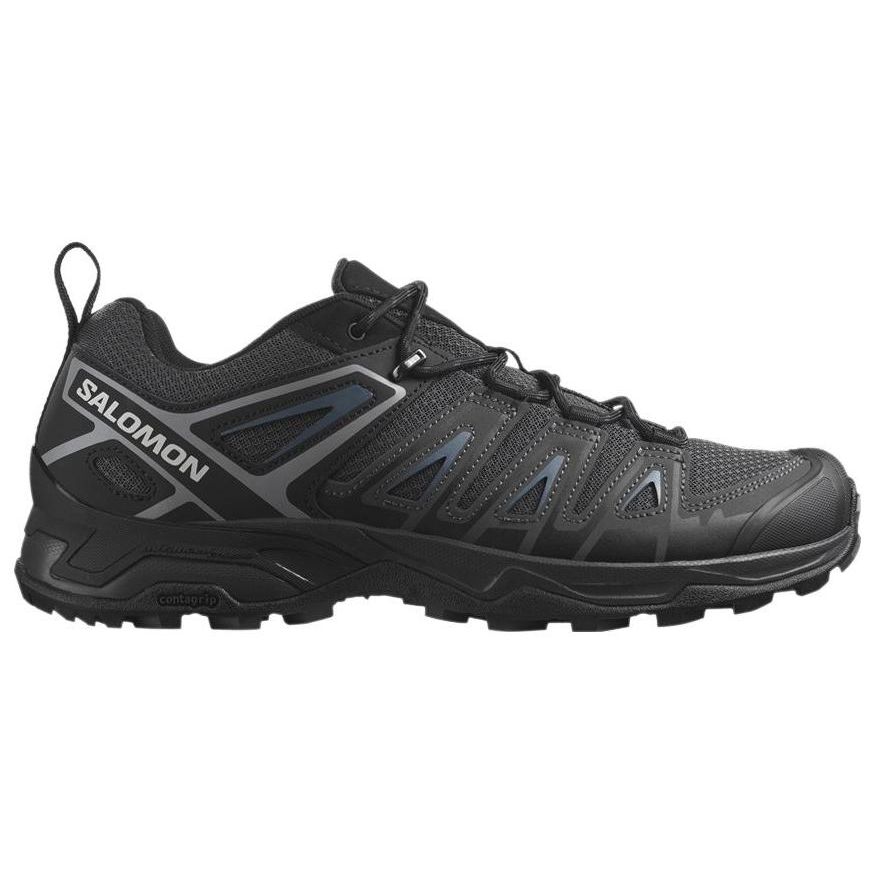 SALOMON X Ultra Pioneer Black Blue Ashes Men Sneakers Ebony L47197200