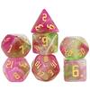 D&D Кубики 7 шт. Многогранный набор игровых кубиков с тубусом для реквизита для настольных игр, принадлежности для настольных игр