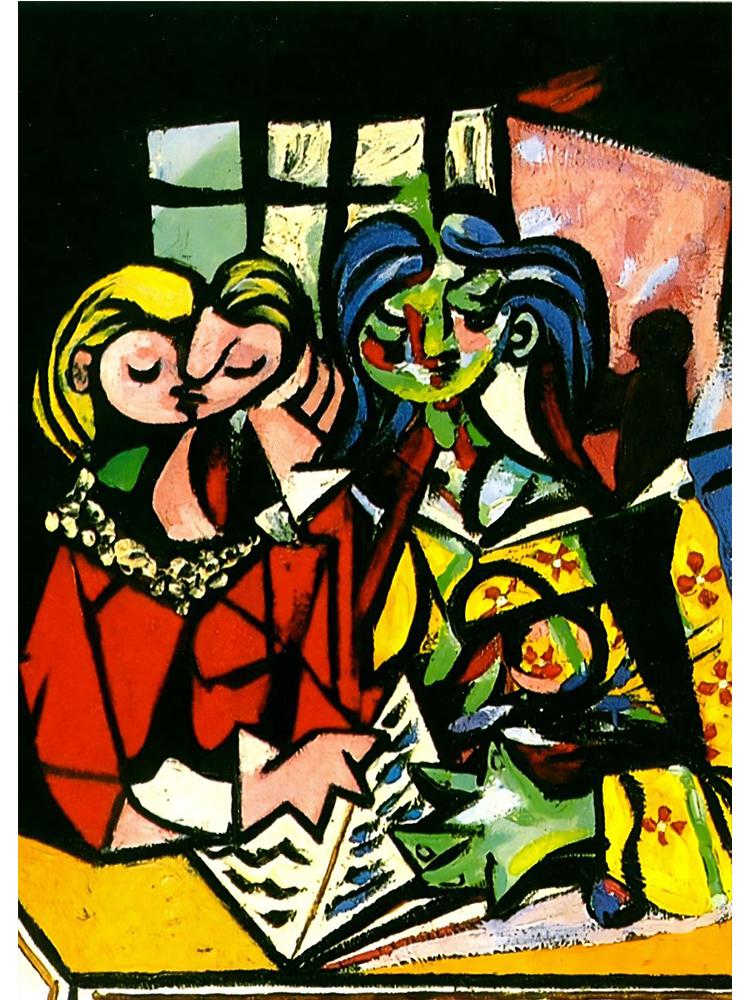 Абстрактное искусство Пабло Пикассо, классическое произведение искусства, постер, холст, живопись, винтажное настенное искусство для современного музея, галереи, домашний декор, подарок