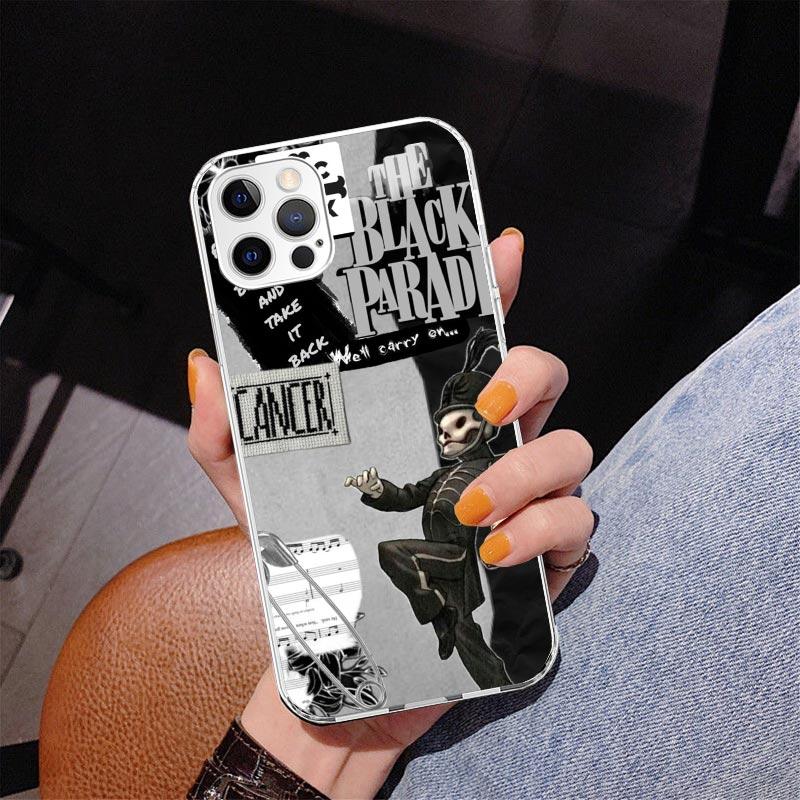 Чехол для телефона My Chemical Romance MCR для iPhone 13 12 Mini 11 Pro Max XS XR X SE 7 8 Plus 5S 5 6S 6 Подарок Печатная крышка Fundas