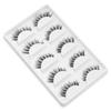 5 Pairs Natural Soft Long Eye Lashes Extension Cosmetic False Eyelash