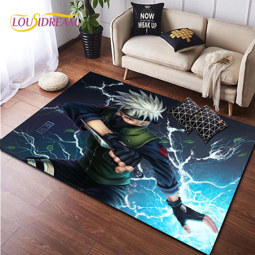 Anime Naruto Carpet Kids Carpets Living Room Tea Table Mats Bedroom Rug Washable Floor Mats Household Area Mat Dinosaur Rug