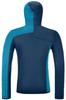 Куртка Ortovox Fleece Light Grid ZN Hoody M deep ocean