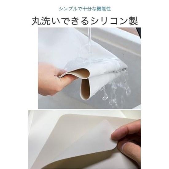 Силиконовый коврик Wumio для маникюра 30 x 40 см Серый Портативный Моющийся Очиститель-Удалитель Защитный Для Арт-Резины Гель-Лак для Ногтей