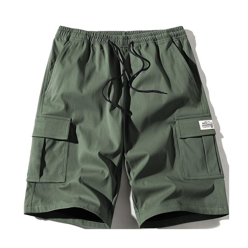 Mens Loose Fit Cargo Shorts Casual Sports XS-3XL Multi-Pocket 2025