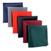 Plain Polyester Pocket Towel Elegant Men's Suit Pocket Towel Satin Handkerchief