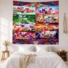 Digital Circus Custom Your Name Wall Decor Tapestry Art For Pet Memorial Birthdaywedding Party Backdrop Family Gift
