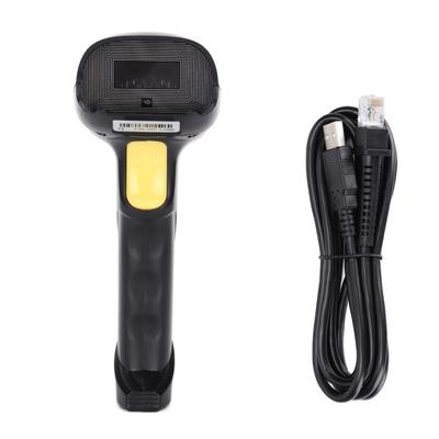 Сканер штрих-кода CCD Red Light 1D 200-кратный USB-проводной ручной ударопрочный автоматический штрих-код