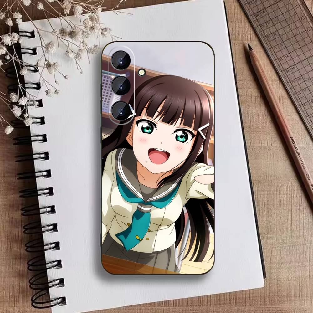 Kousaka Honoka-Love Live Phone Case For Samsung Galaxy A73,A21s,A22,A31,A52,A53,A71,A41Soft Black Shell