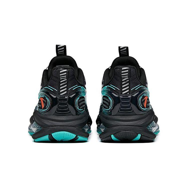 Anta Детские кроссовки UFO 3.0 для бега на каждый день с низким верхом, детские кроссовки для бега, серебристые, черные, зеленые 312135588B-7