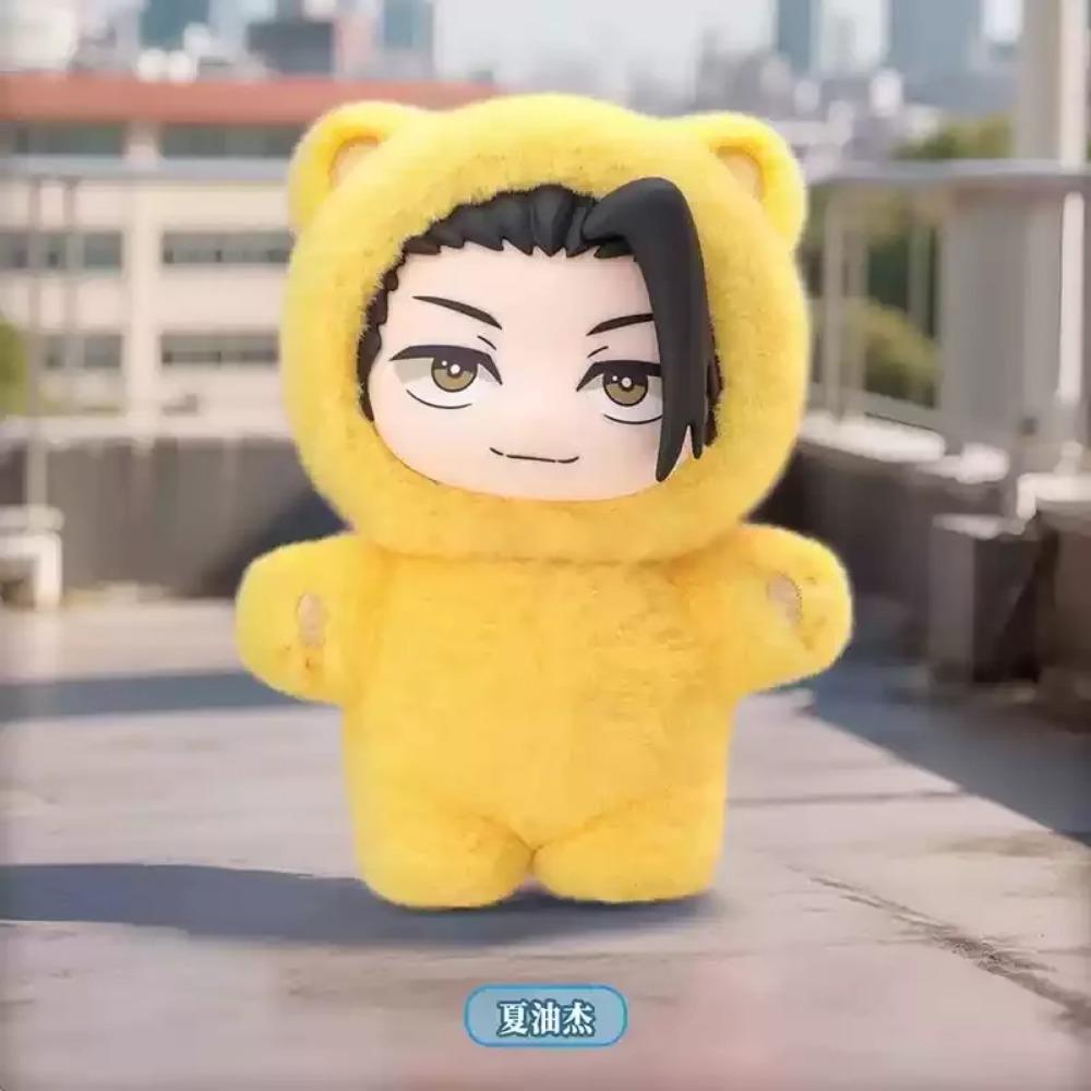 В наличии Оригинальный Eaki Jujutsu Kaisen Сезон 2 Кошачий парк Вечеринка Годжо Сатору Плюшевая кукла-подвеска-модель Коллекция