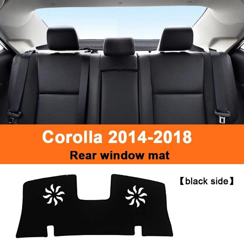 Для Toyota Corolla 2007-2012 2013 2014 2015 2016 2017 2018 крышка приборной панели автомобиля с левым рулем, избегайте легких подушечек, анти-УФ-коврики, аксессуары