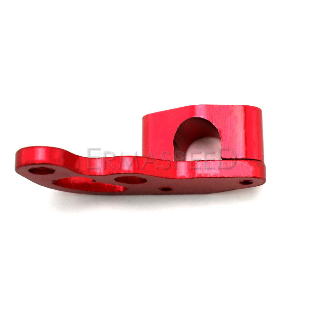 Алюминиевые зажимы для масляных трубок мотоцикла с ЧПУ, универсальные аксессуары для мотоциклов, модифицированный зажим для тормозного троса для