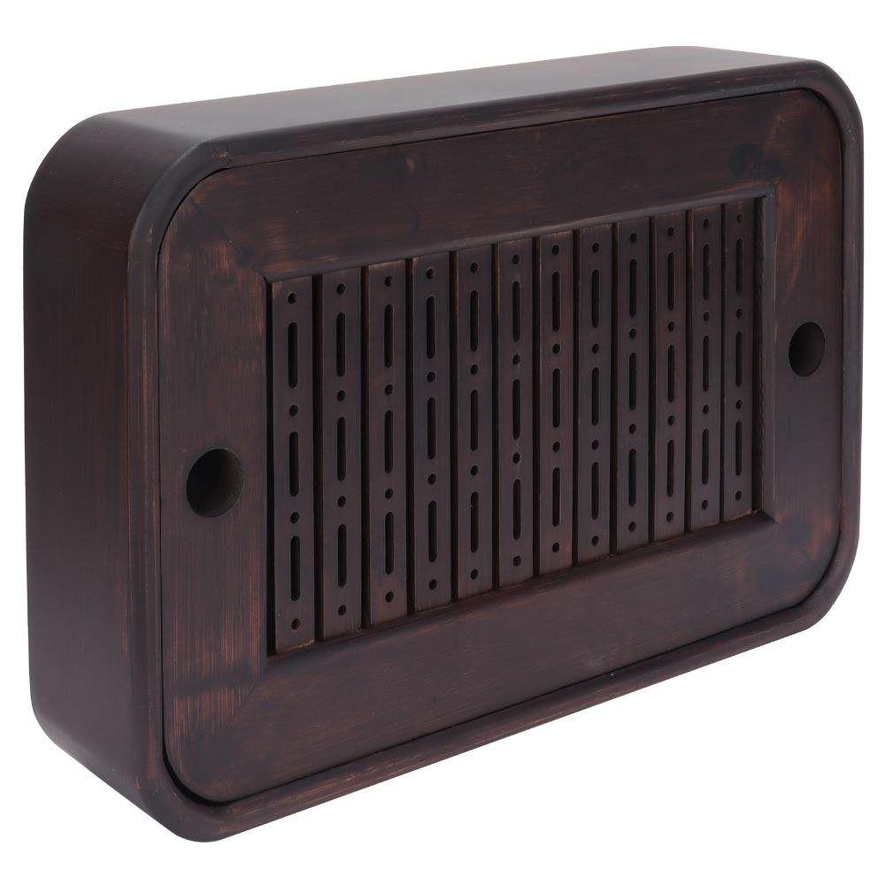 Wood Material Storage Tea Board Rectangular Shape Tea Accessory Tray Bamboo Tea Tray Household Use