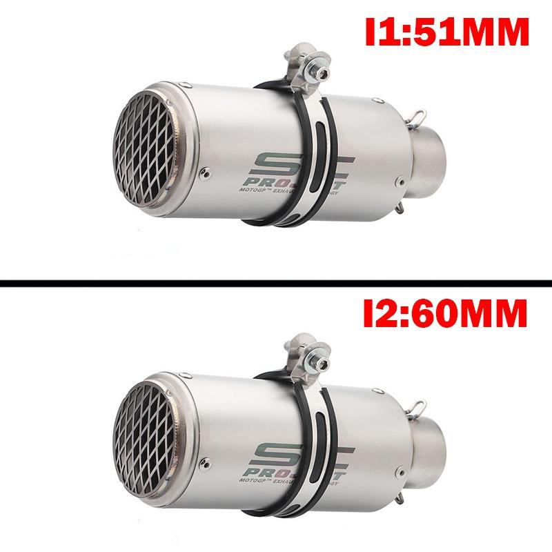 10 стилей, высокое качество, SC PROJECT, внутренний диаметр 51 мм/60 мм, выхлопная трубка мотоцикла, съемная трубка глушителя DB Killer, мотоцикл MTB ATV