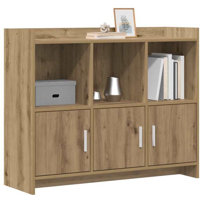 Maison Exclusive - Buffet Chêne artisanal 98,5 x 33 x 80 cm Bois d'ingénierie