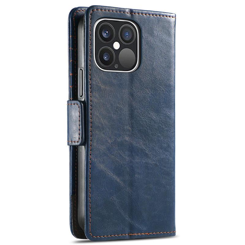 Folding Screen Flip Business Phone Case Phone Cover Compatible For 13 6.5/ 13 Pro/ 12 Pro Max/ 12/12