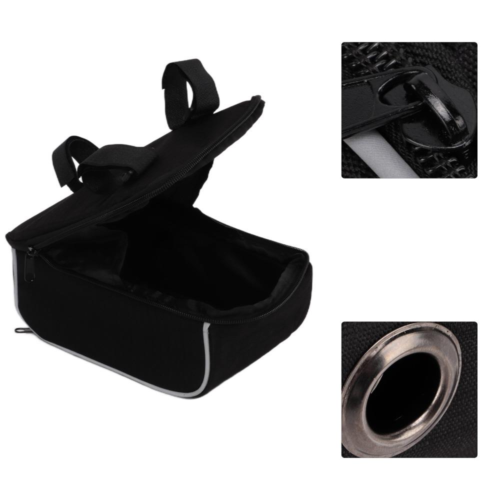 Oxford Cloth Bicycle Handlebar Bag Waterproof Bike Front Head Bag Cycling Commuters