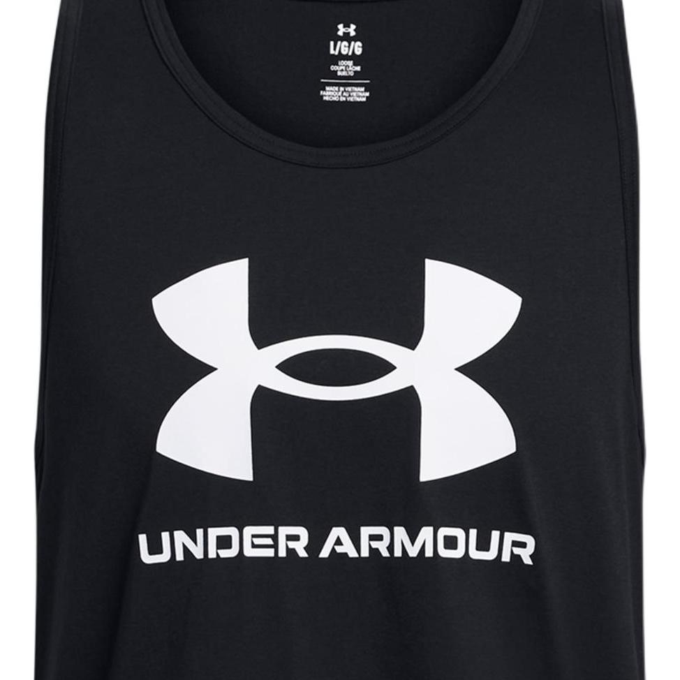 Under Armour Мужской топ-майка Черный 1382883-001