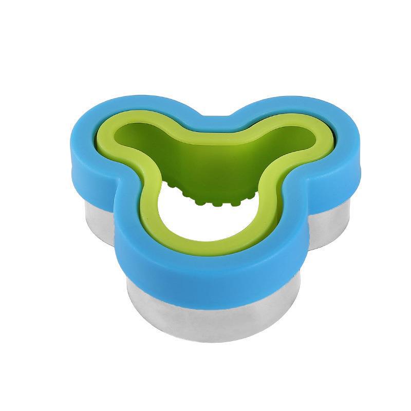 Пресс для сэндвичей в виде динозавра и резак для тостов: Двухкомпонентная мультяшная форма для хлеба и запайщик для печенья для детей