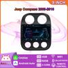 Автомобильный мультимедийный плеер Android 2 Din для Jeep Compass 2009-2016, головное устройство, стерео Carplay, GPS-навигация, BT, WIFI, 4 + 64 ГБ