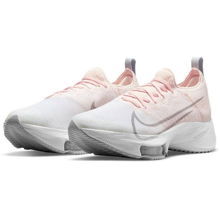 Nike Air Zoom Tempo NEXT% Flyknit Sunset Tint Женские кроссовки Оранжево-белое иглу CI9924-600