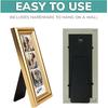 PBF Photo Booth 2x6 Strip Frame With Stand | Premium Designer Photobooth Picture Frame (Gold)