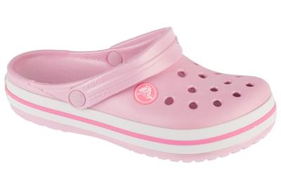 Crocband Clog K, для девочки розовые шлепанцы