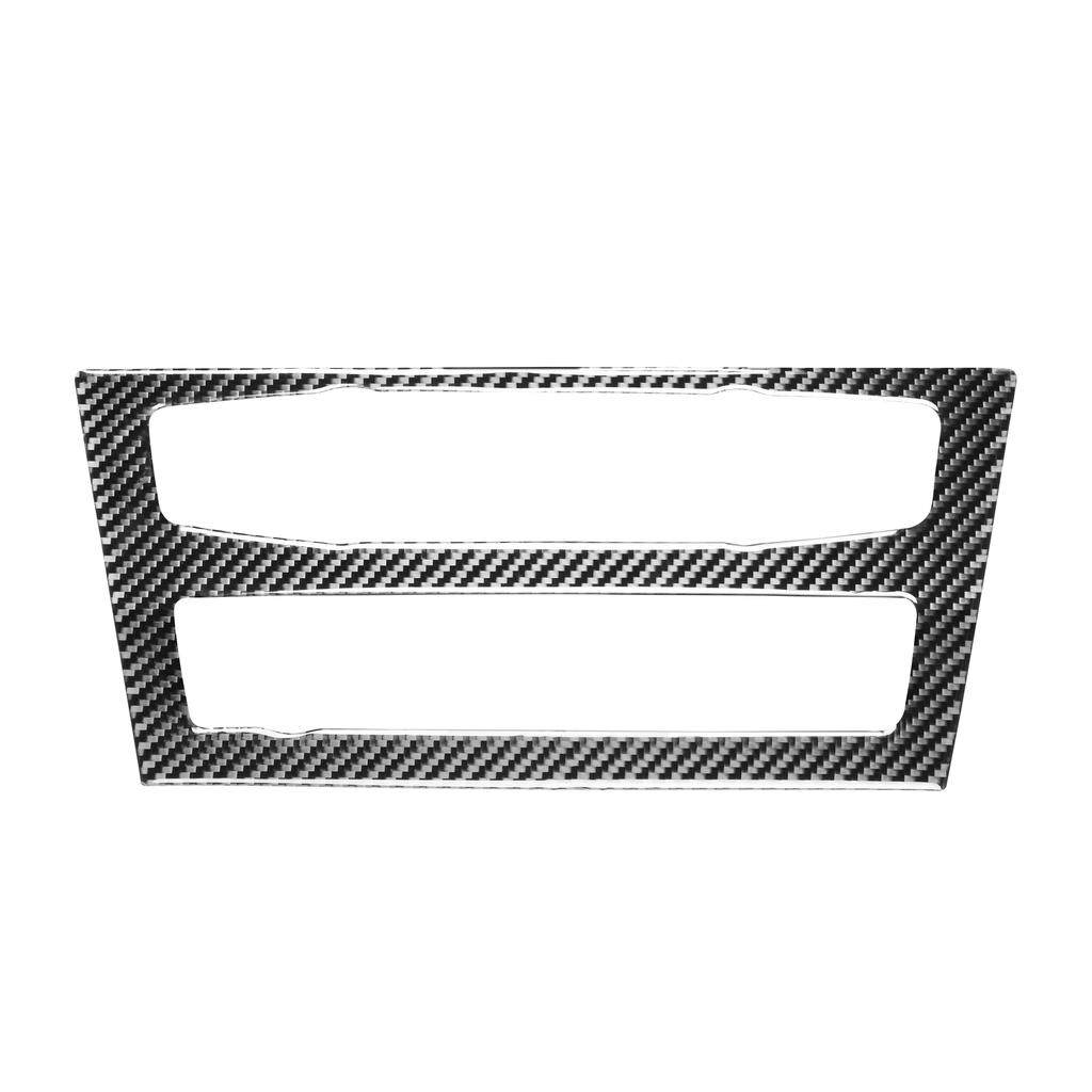 Карбоновый салон автомобиля центр управления CD панель рамка крышка наклейка отделка для BMW F25 X3 2011-2017 F26 X4 2014-2017