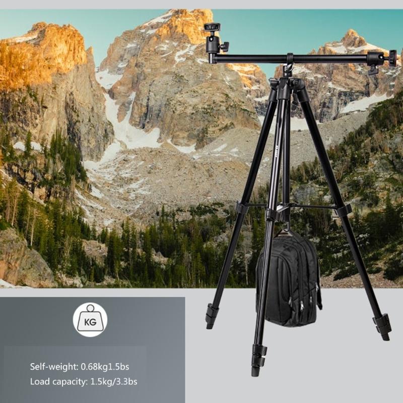 Штатив для телефона 133 см Профессиональный штатив Складная конструкция для видеозаписи Зеркальная камера Регулируемая стойка для фотографии
