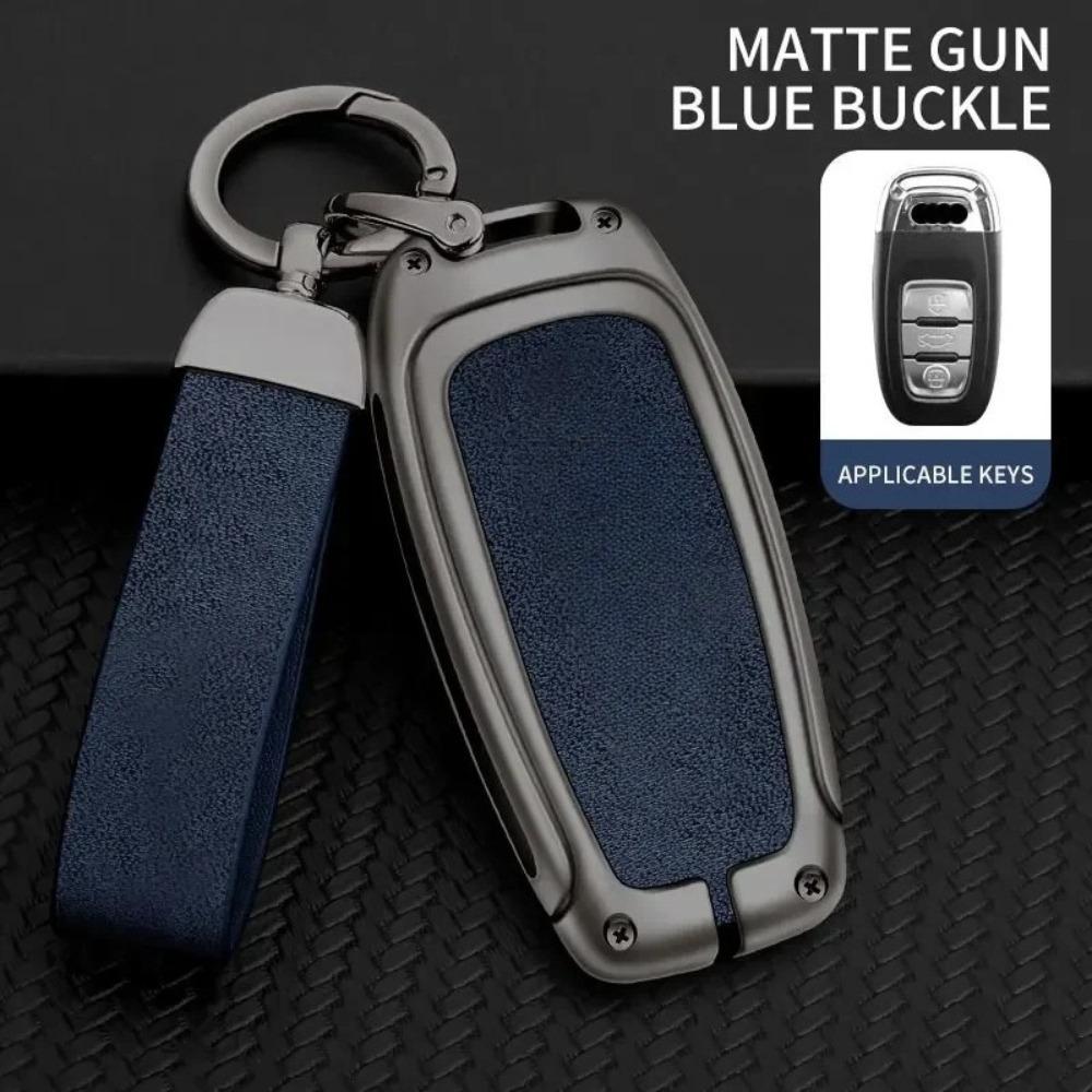 Suitable for Q5 2017 2016 2015 2013 2012 2011 2010 Zinc Alloy Car Key Case High-end Car Key Set Accessories