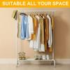 24-Hook Space-Saving Metal Hanger Organizer - Closet Storage Solution for Neatly Organized Wardrobe, Hangers for Clothes