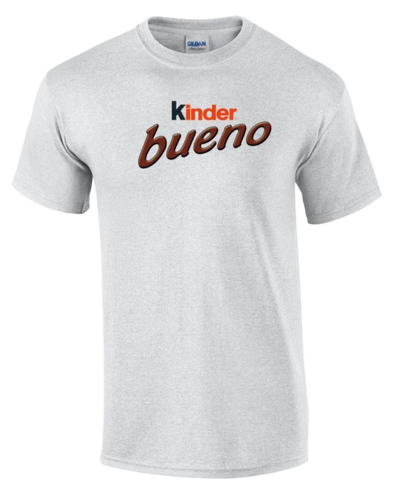 Футболка унисекс KINDER BUENO Шоколадные батончики