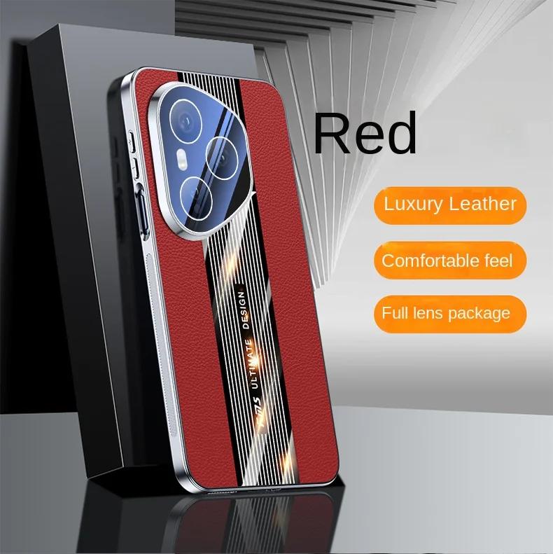 Роскошный кожаный противоударный чехол для телефона Honor 400 Pro с гальваническим покрытием и защитой объектива камеры для Honor 400Pro Global, жесткий чехол