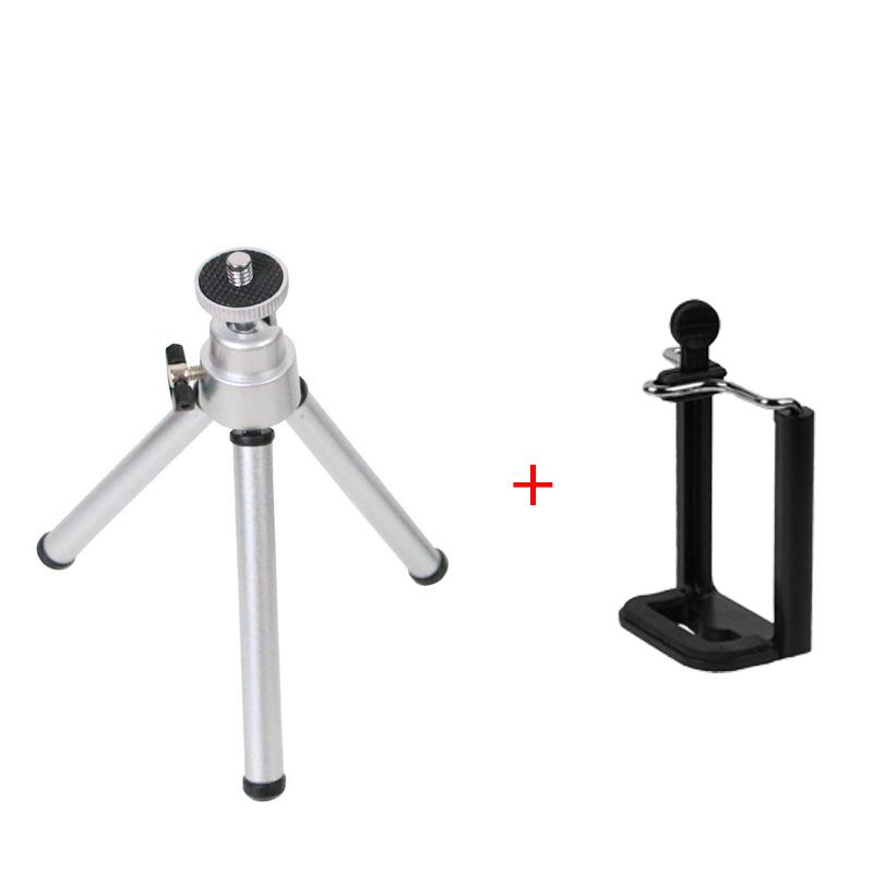 Mobile Tripod Phone Holder for Rack Mobile Broadcast Stand Compact Tripod R Desktop Stand Selfie Stick Telescopic Adapter