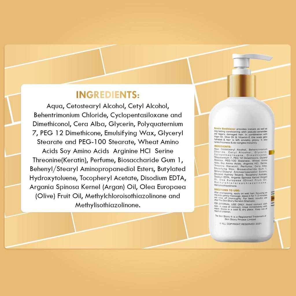 Кондиционер для нормальных волос The Skin Story Keratin Smooth 250 г