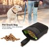 Pet Food Treat Bag Snack Training Obedience Waist Pouch Multifunctional Portable Supplies Black