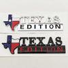 TEXAS EDITION Логотип Эмблема ABS Значок на автомобиль Наклейка на багажник Для Ford Jeep Chevrolet Ram GMC Dodge Cadillac Lincoln Tesla Аксессуары